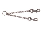 Hunde - Trixie Twin chain coupler L–XL: 60 cm/4.0 mm - TX2252