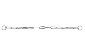 Hunde - Trixie Chain Collar L-XL 58cm 4mm - TX2151