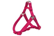 Hunde - Trixie Premium One Touch harness XS–S: 30–40 cm/10 mm fuchsia - TX204311