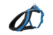 Hunde - Trixie Premium touring harness M: 45–80 cm/25 mm royal blue - TX203902