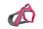 Hunde - Trixie Premium touring harness S–M: 40–70 cm/20 mm fuchsia - TX203811