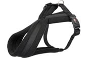 Hunde - Trixie Premium touring harness S–M: 40–70 cm/20 mm black - TX203801