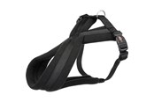 Hunde - Trixie Premium touring harness XS–S: 30–55 cm/15 mm black - TX203601
