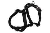 Hunde - Trixie Premium H-harness M–L: 52–75 cm/20 mm black - TX203401