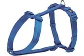 Hunde - Trixie Premium H-harness S–M: 42–60 cm/15 mm royal blue - TX203302