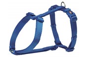 Hunde - Trixie Premium H-harness XS–S: 30–44 cm/10 mm royal blue - TX203202