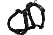 Hunde - Trixie Premium H-harness XS–S: 30–44 cm/10 mm black - TX203201
