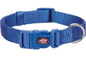 Hunde - Trixie Premium collar S: 25–40 cm/15 mm royal blue - TX202202