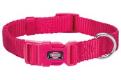 Hunde - Trixie Premium collar XXS–XS: 15–25 cm/10 mm fuchsia - TX202111
