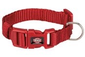 Hunde - Trixie Premium Collar Red XXS–XS 15-25cm/10mm - TX202103