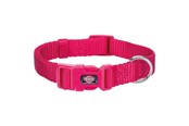 Hunde - Trixie Premium collar S–M: 30–45 cm/15 mm fuchsia - TX201511