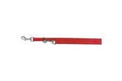 Hunde - Trixie Premium adjustable leash XS: 2.00 m/10 mm red - TX201303