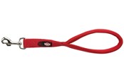 Hunde - Trixie Premium short leash M–XL: 37 cm/25 mm red - TX201203