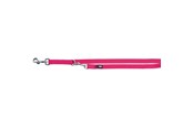 Hunde - Trixie Premium adjustable leash L–XL: 2.00 m/25 mm fuchsia - TX200611
