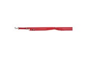 Hunde - Trixie Premium adjustable leash M–L: 2.00 m/20 mm red - TX200503