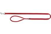 Hunde - Trixie Premium lead M–L: 1.00 m/20 mm red - TX200203
