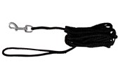 Hunde - Trixie Tracking leash round S–M: 5 m/ø 5 mm black - TX19751