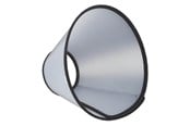 Hunde - Trixie Protective collar plastic hook and loop fastener M: 36–43 cm/18 cm - TX19514