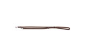 Hunde - Trixie Rustic fatleather adjustable Leash L–XL: 2.00 m/25 mm dark brown - TX19003