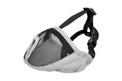 Hunde - Trixie Muzzle for short-nosed breeds polyester M short grey - TX17627