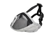 Hunde - Trixie Muzzle for short-nosed breeds polyester S–M short grey - TX17626