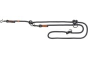 Hunde - Trixie BE NORDIC Adjustable Leash Grey/Brown L–XL 13mm 2M - TX17231