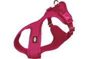 Hunde - Trixie Comfort Soft touring harness XXS–XS: 28–40 cm/15 mm fuchsia - TX16258