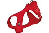 Hunde - Trixie Comfort Soft touring harness XXS–XS: 28–40 cm/15 mm red - TX16253