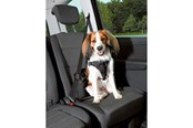 Hunde - Trixie Comfort car harness S–M: 40–55 cm/17 mm black - TX12855