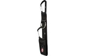 Hunde - Trixie Universal belt strap mounteneer carabiner 30 cm/38 mm black - TX12775
