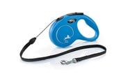 Hunde - Flexi New Classic S Cord Leash 5 m Blue - H7841L