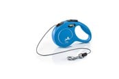 Hunde - Flexi New CLASSIC XS Cord Leash 3m 8kg Blue - H7840L