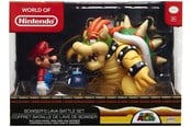 Spielsets - Jakks Super Mario 4 Inch Mario vs. Bowser Figure Set - 64512-4L