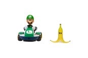 Spielsets - Jakks Super Mario 2.5 Inch Spin Out Mario Kart Luigi - 408754