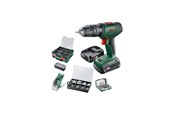 Schraub/Bohrmaschinen - Bosch Universal Impact 18V + SystemBox - 06039D4107