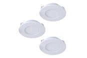 Smart-Home - EGLO FUEVA-Z einbauspot Ø85 mm, weiß, 3-pack - 900099