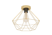 Lampen - EGLO TARBES Deckenleuchte, messing-gebürstet - 43678