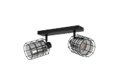 Lampen - EGLO CONSACA Spot, schwarz-transparent - 99712
