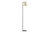 Lampen - EGLO NARICES Stehleuchte, messing-gebürstet, gold - 99594
