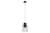 Lampen - EGLO MILLIGAN Hängeleuchte, schwarz, weiss - 43625