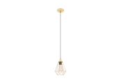 Lampen - EGLO TARBES Hängeleuchte, messing-gebürstet - 43681