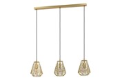 Lampen - EGLO STYPE Hängeleuchte, goldfarben - 43696