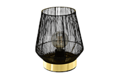 Lampen - EGLO ESCANDIDOS Tischleuchte, schwarz, gold - 99808
