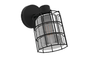 Lampen - EGLO CONSACA Spot, schwarz-transparent - 99711