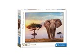 Puzzle - Clementoni 500 pcs High Quality Collection African Sunset - 35096