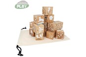 Baby Spielzeug - NORDIC PLAY Nature Wooden blocks in beech 16 pcs. Nature - 805-785