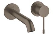 Mischbatterien und Armaturen - Grohe essence ohm trimset basin 2-h 5.7l m brushed graphite - 19408AL1