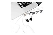 Systemzubehör - Compulocks Universal PC Laptop Coiled Cable Lock Security Solution - CL15C