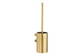 Badezimmerzubehör - Pressalit Toilet brush til wall brushed brass - Q70850