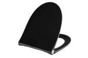 Toiletten, Sitze, Bidets und Ersatzteile - Pressalit Sway norden toiletseat black polygiene with sc - 1030111-DH5999